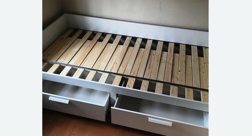 Сборка кровати ИКЕА. Нагорный район